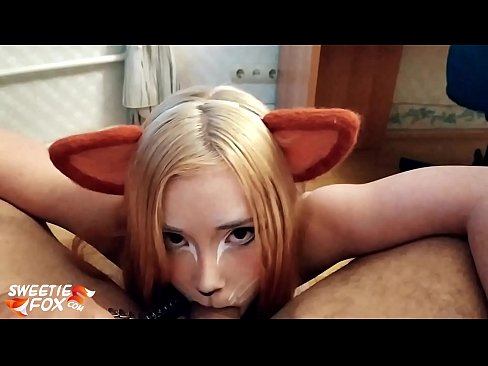 ❤️ Kitsune ağzına sik və cum udmaq Evdə hazırlanan porno bizdə ❌️